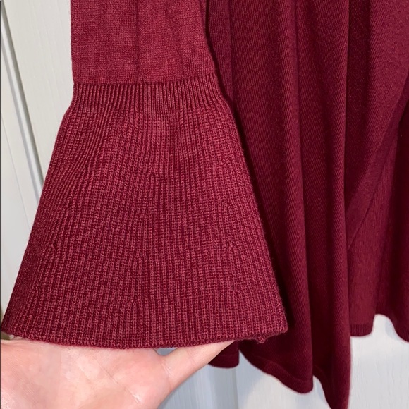 White House Black Market Cardigan Sweater M Red - Picture 5 of 8